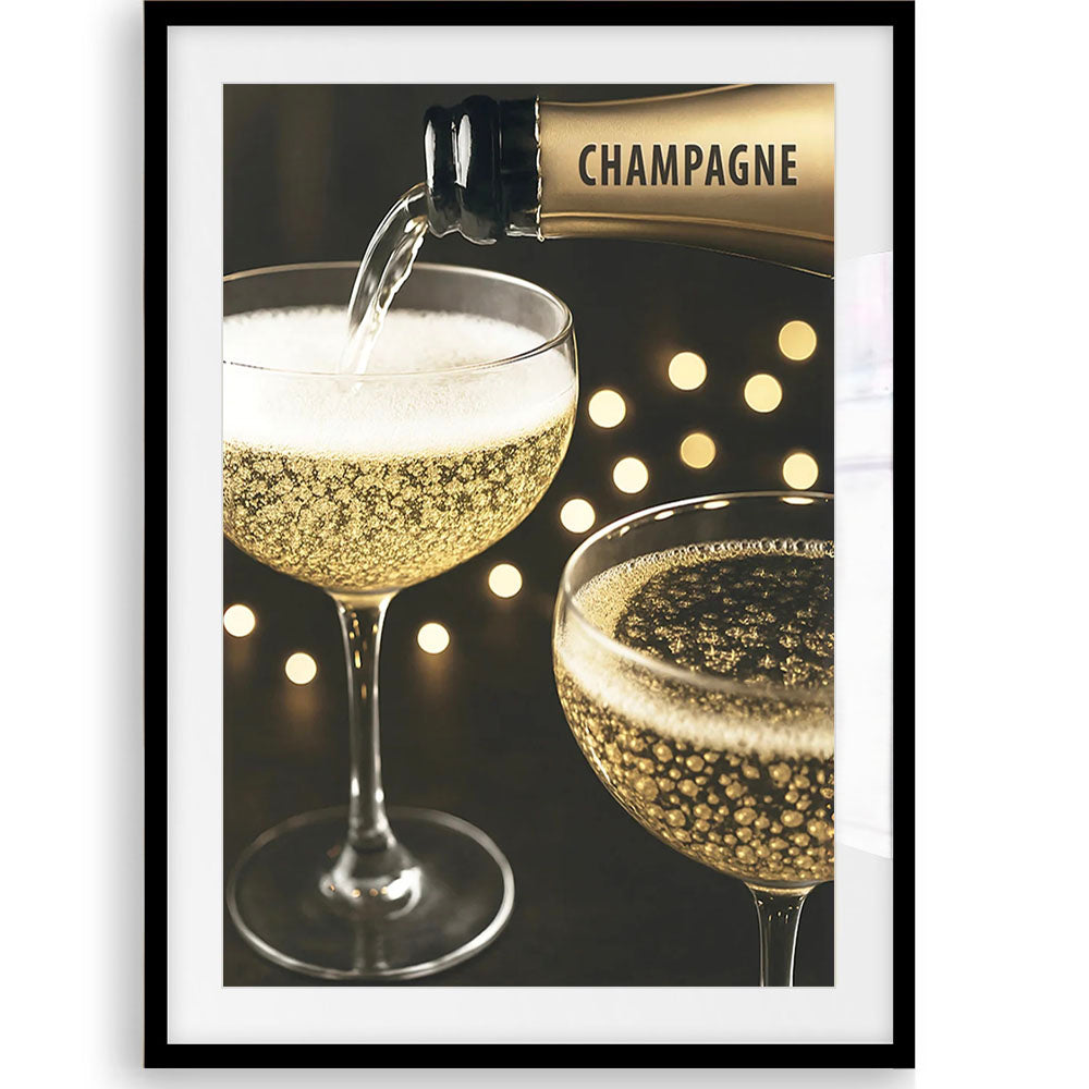 Champagne Time Art Print
