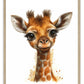 Baby Giraffe, Nursery Art Print