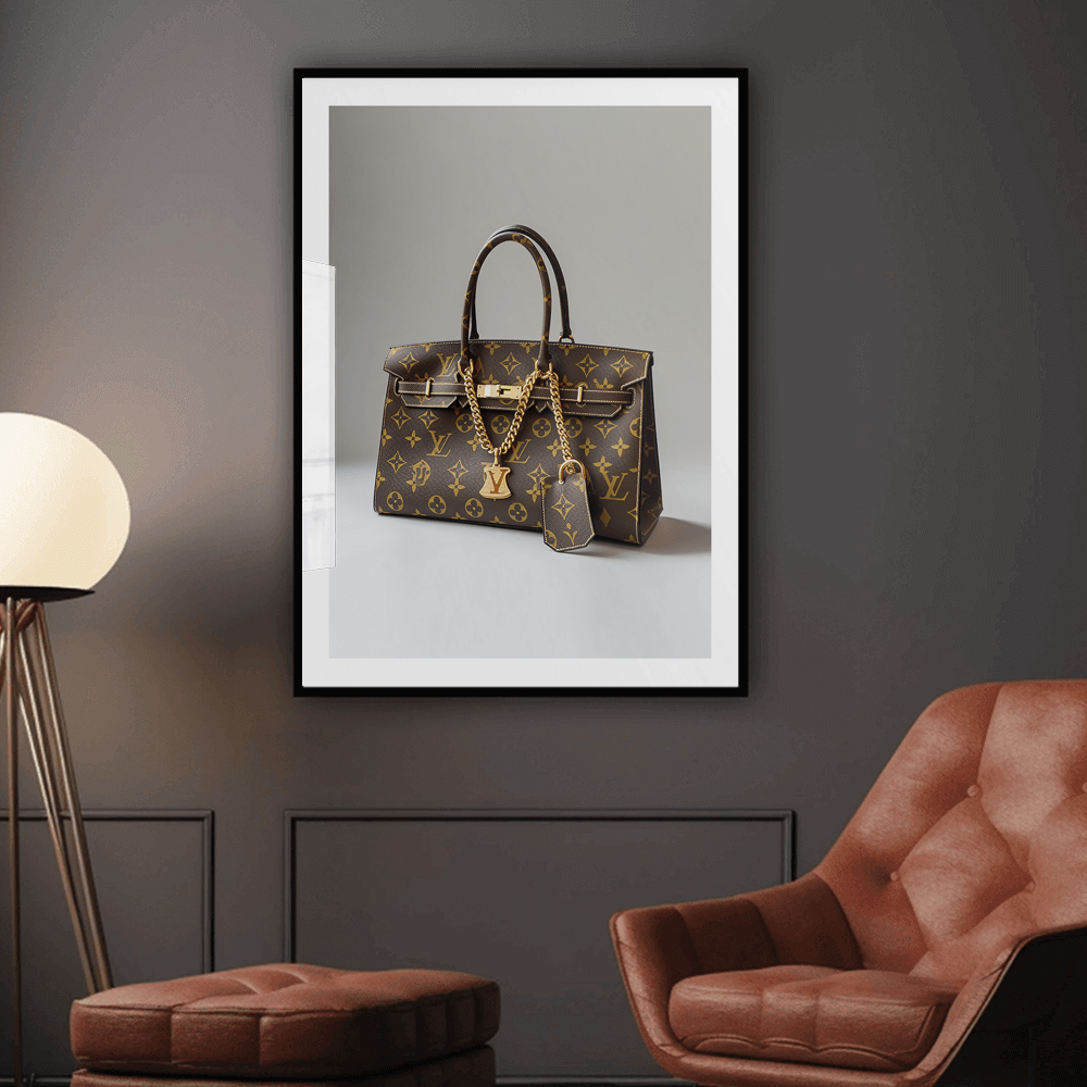 LV Bag Art Print