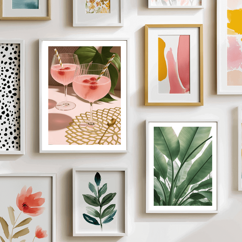 Tropical Leaves Art Print