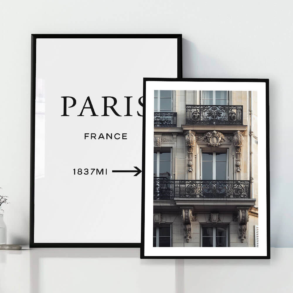 Parisian Balcony Art Print