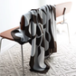 Soft Geometric Knit Throw Blanket
