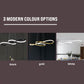 Modern Swirl Ceiling Light - 3 Colour Options