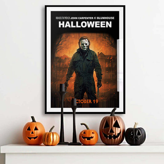 Halloween-Film-Kunstdruck