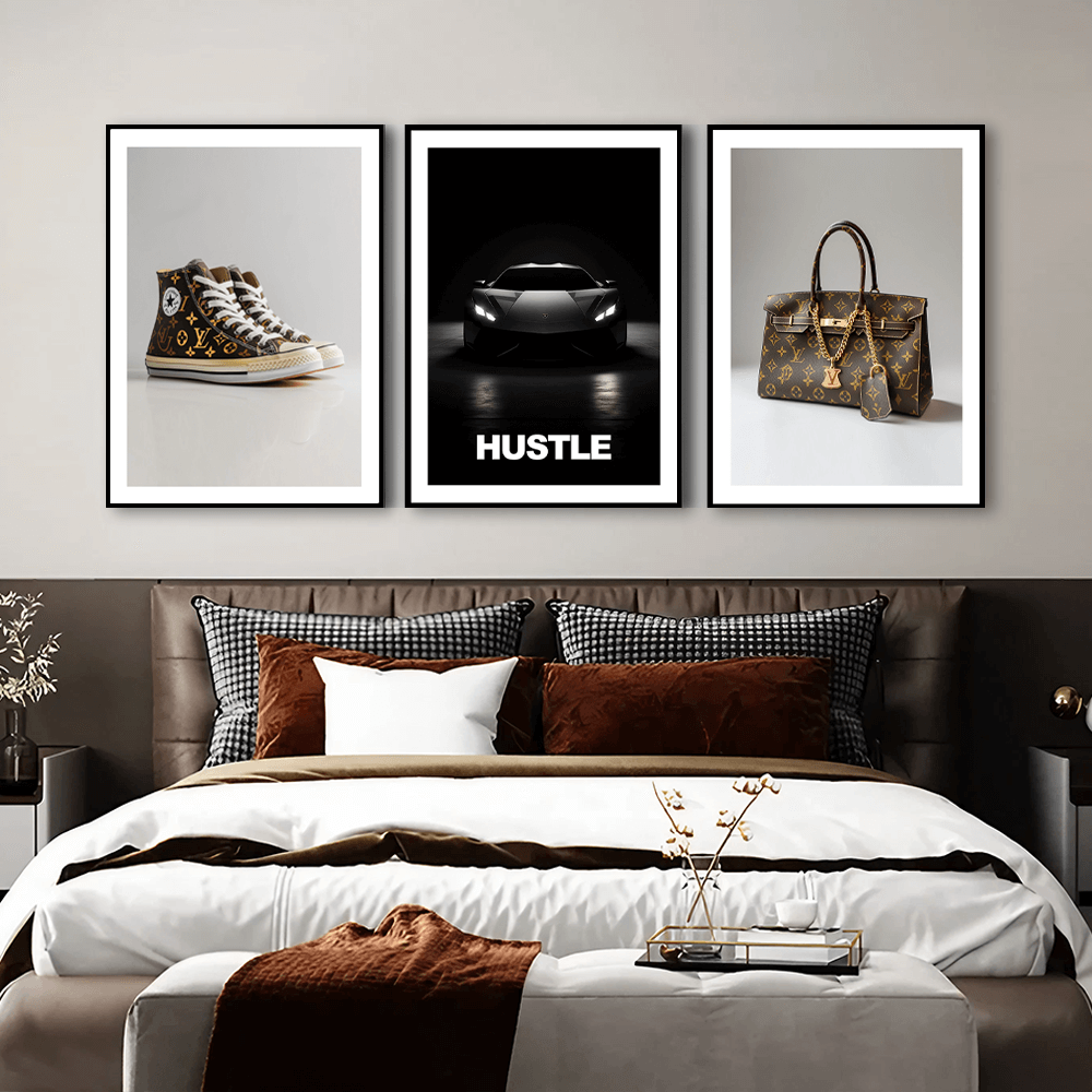 LV Sneakers Art Print