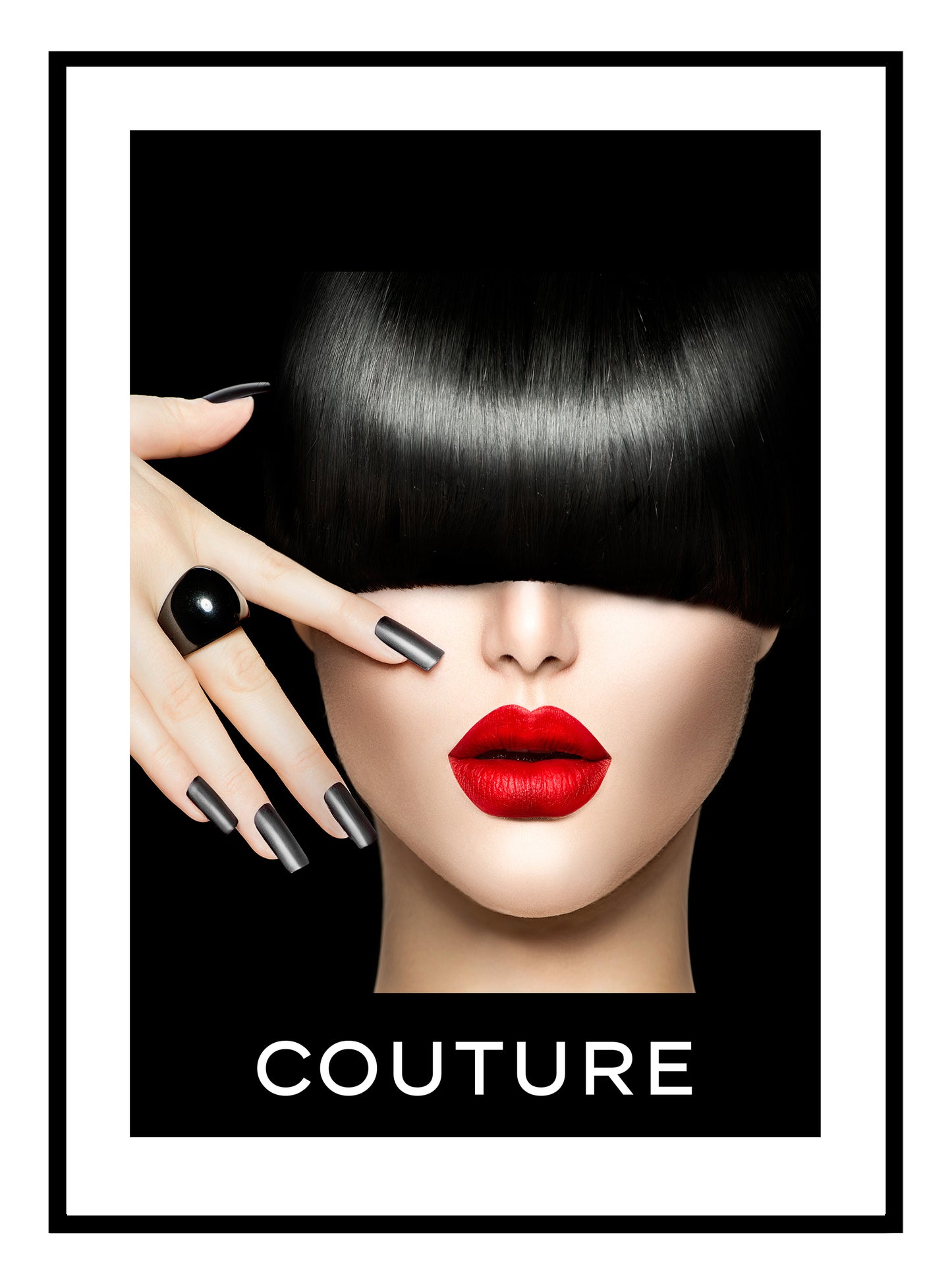 Colección Couture: Adicto a la moda Lámina artística