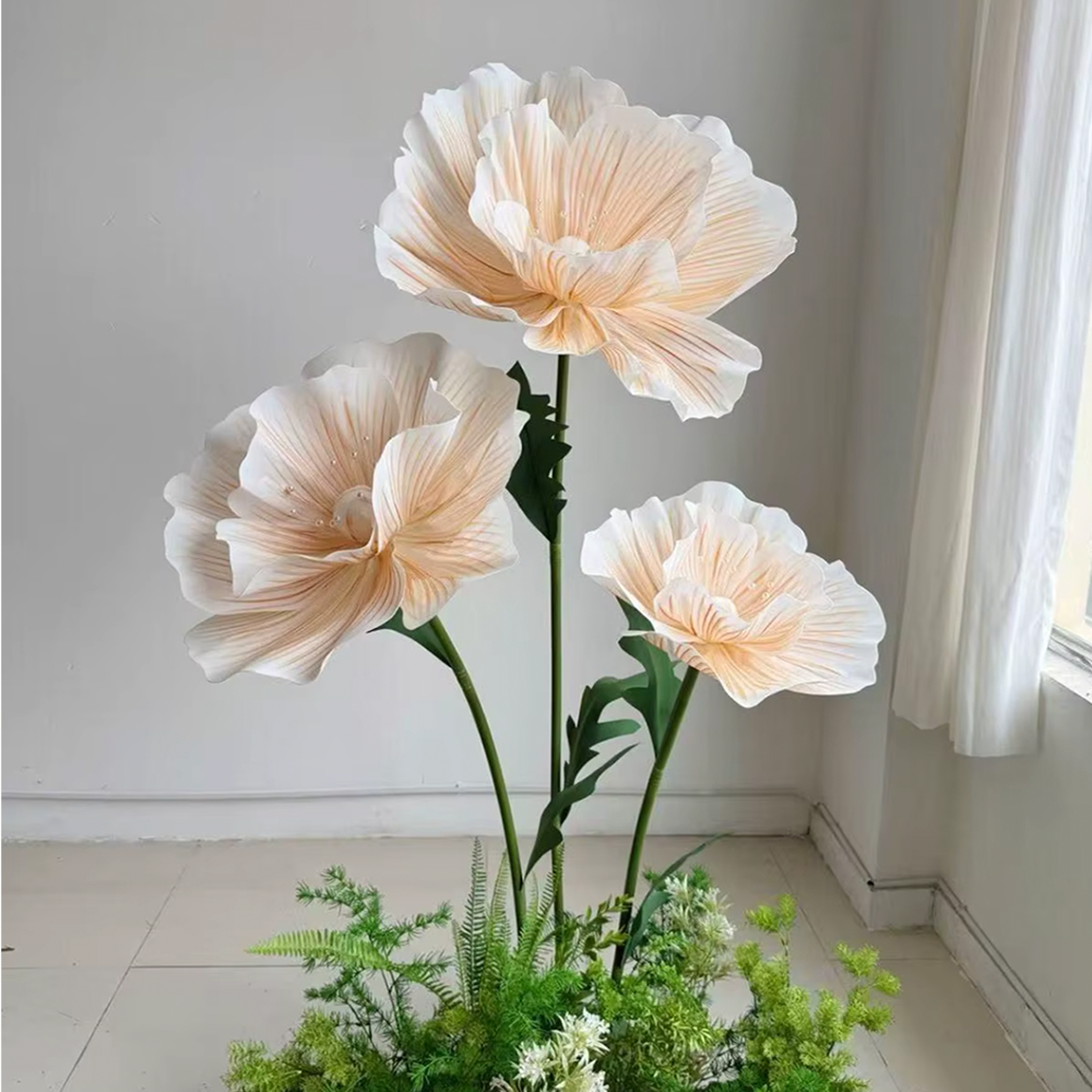 Fiori artificiali giganti finti 170cm