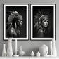 "Warrior" American Indian Art Print (Portrait)