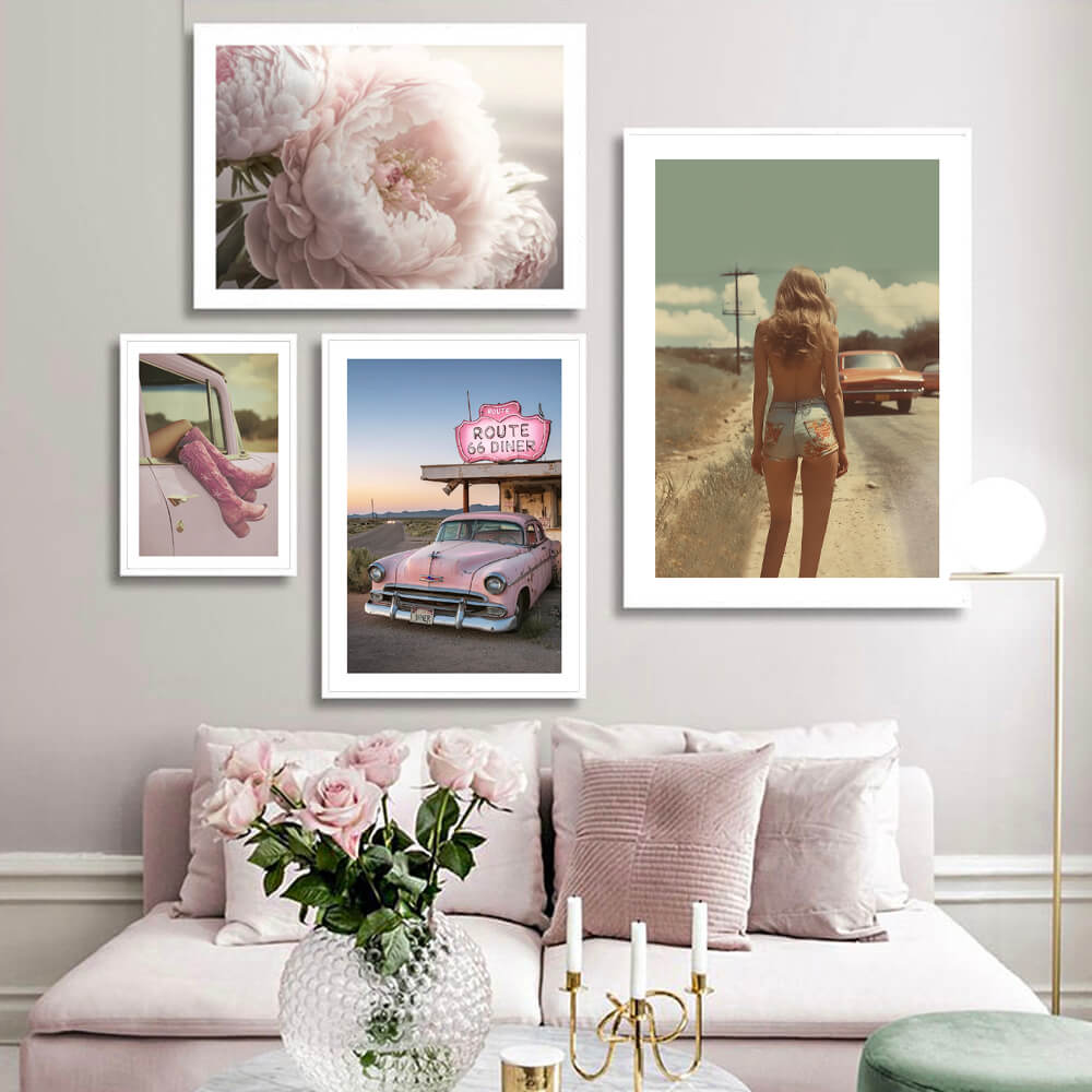 California Girl Art Print