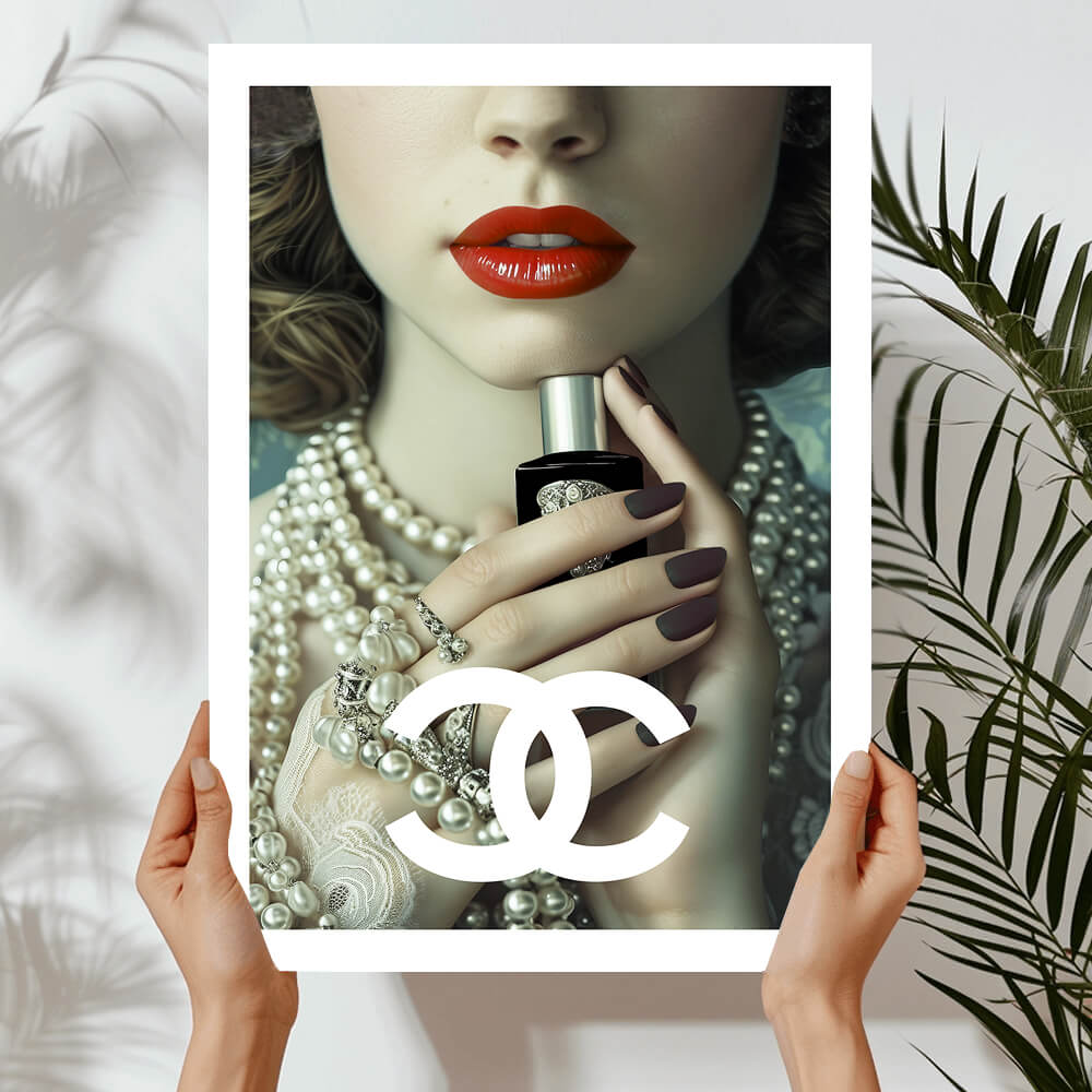 Couture Collection: Fashion Addict Art Print