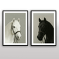 Loup sauvage Impression artistique
