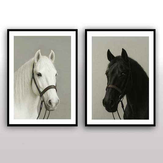 Loup sauvage Impression artistique