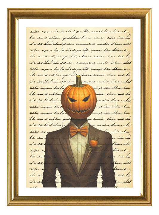 Pumpa Head Art Print