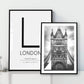 London Typography Art Print