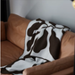 Soft Geometric Knit Throw Blanket