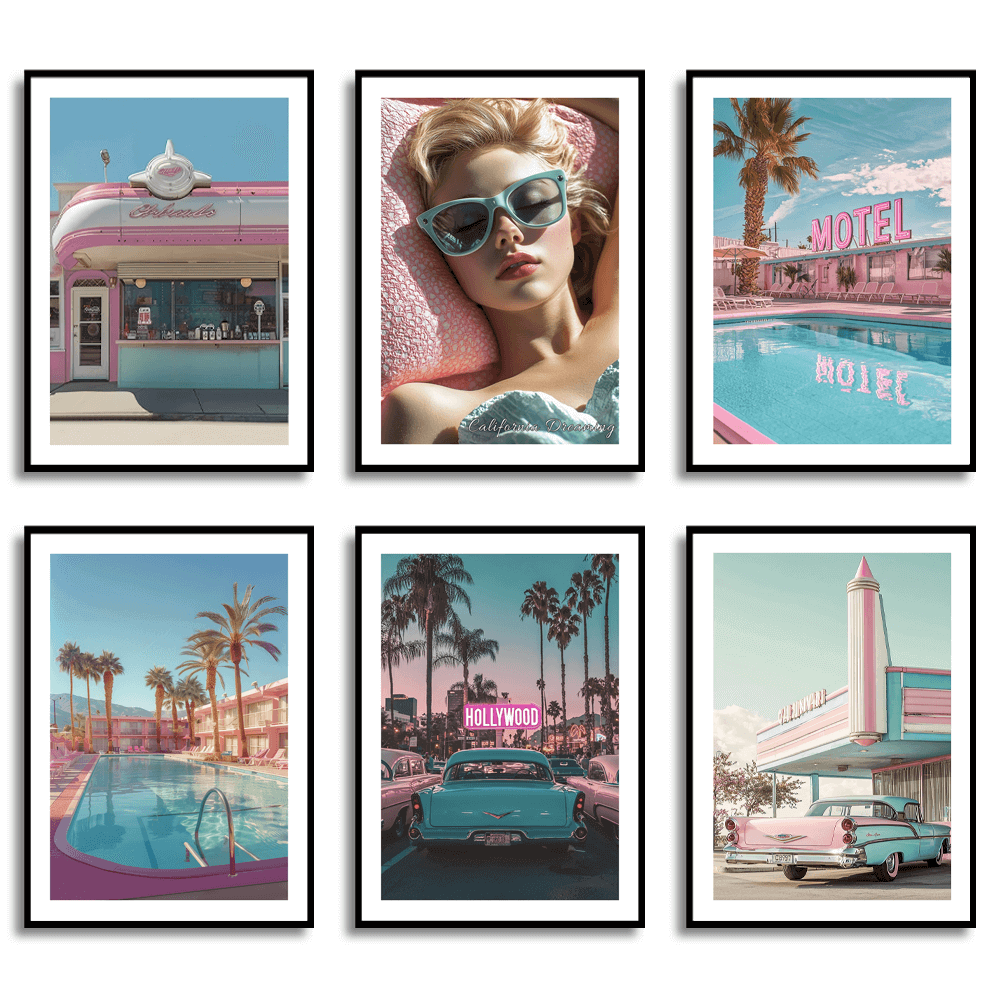 LA Motel Art Print