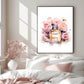 Floral Perfume Art Print - Free Printable Art