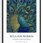 William Morris Inspired, Signed - Peacock Print (A)