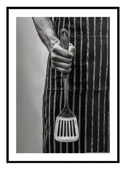 Vintage Chef Art Print