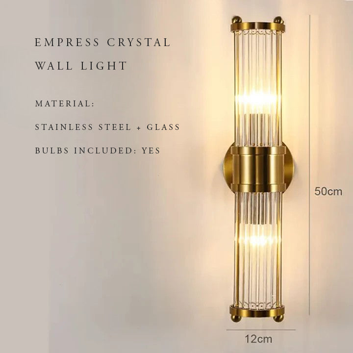 Empress Crystal Wall Lamp