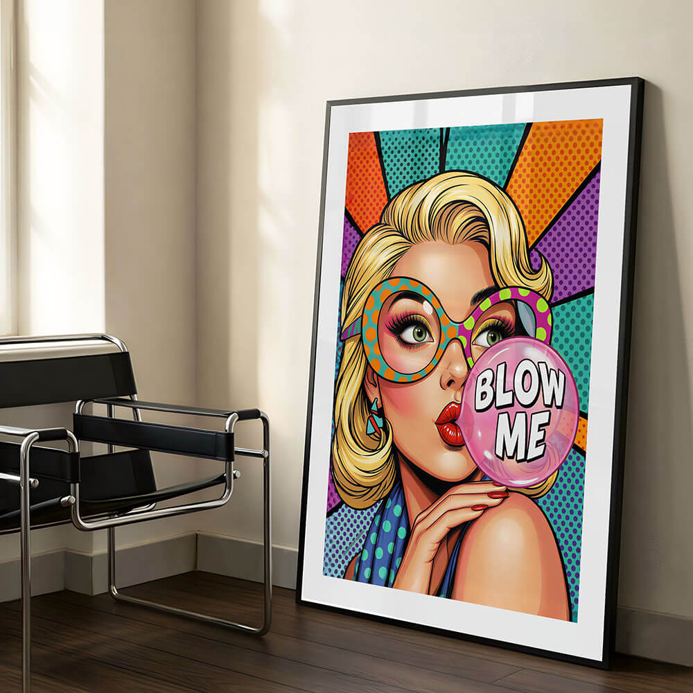 Blow Me - Pop Art Print