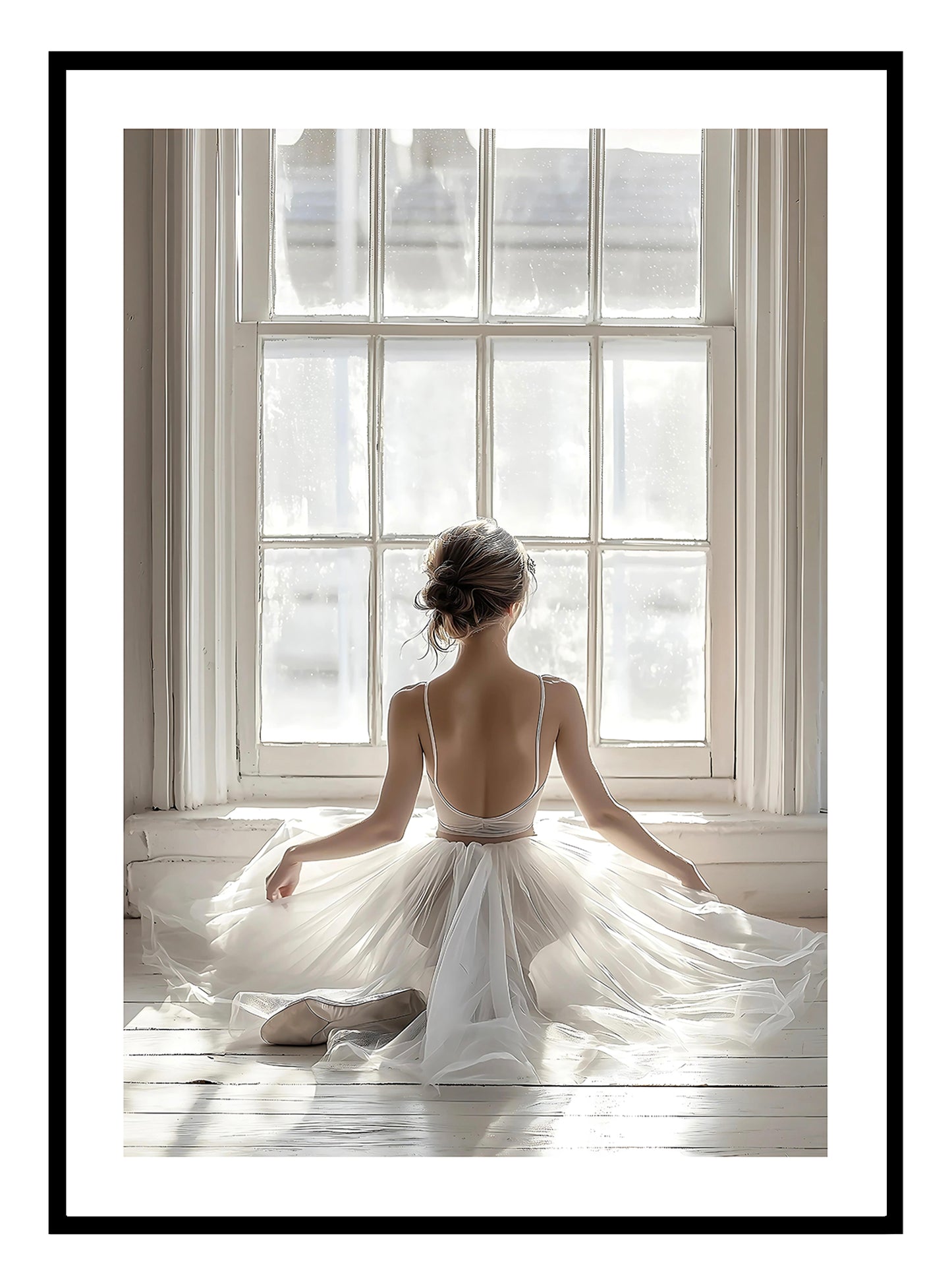 Beautiful Ballerina Art Print