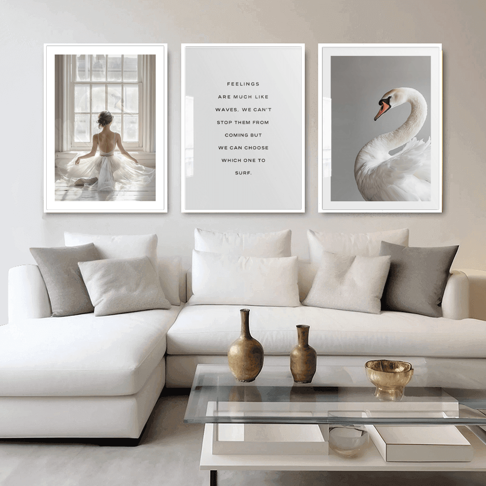 Beautiful Ballerina Art Print