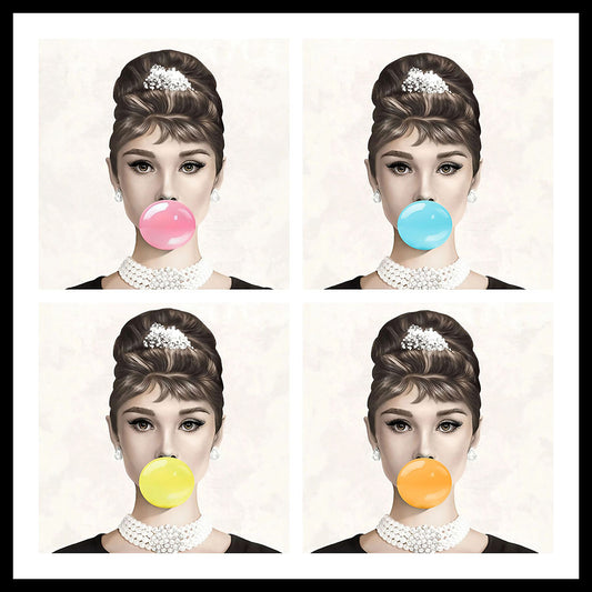 Audrey Hepburn Pop Art Print - Free Printable Art