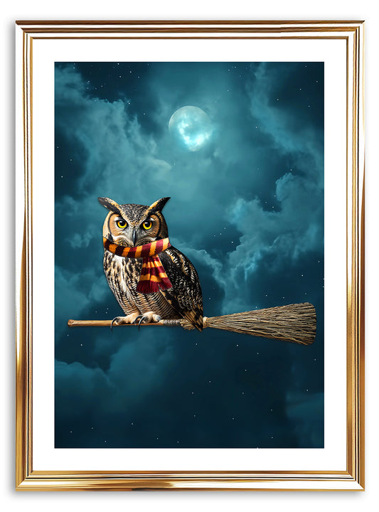 Night Owl Art Print