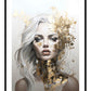 Golden Girl (C) Abstract Art Print