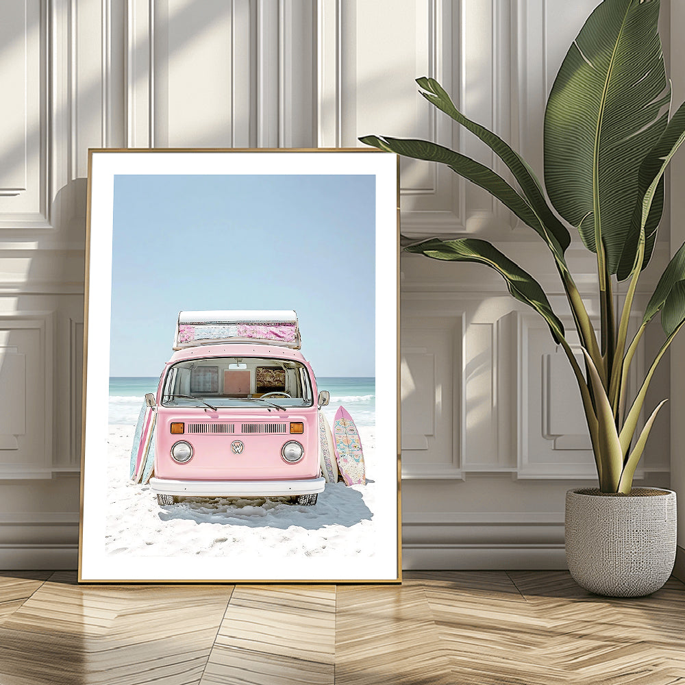 Camper Van Art Print