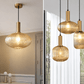 Nordic Amber Glass Pendant Lights