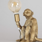 Cheeky Monkey Gold Table Lamp