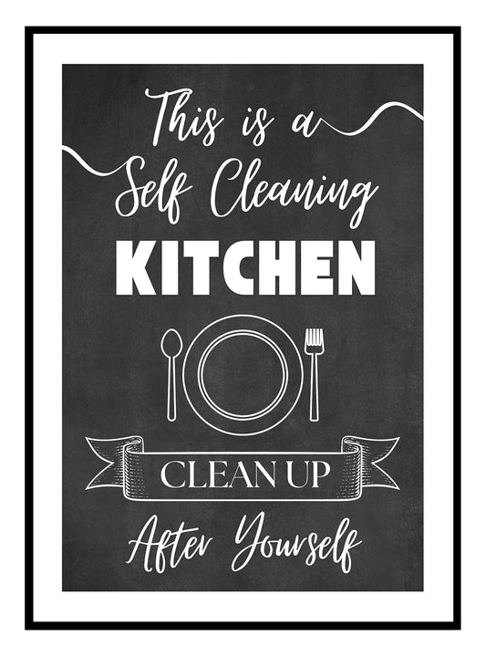 Clean Kitchen Art Print