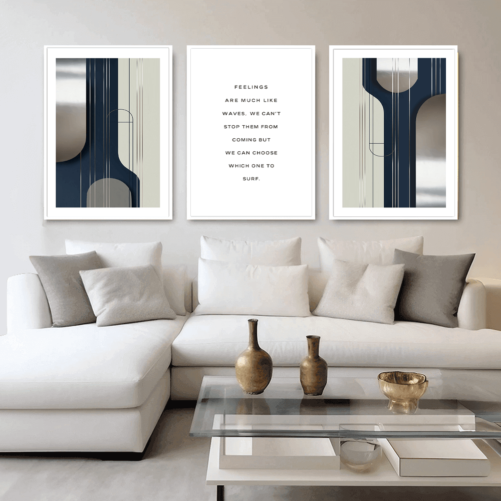 Contemporary Curves (B) Art Print