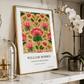 William Morris Inspired, Signed - Pink Flower Print