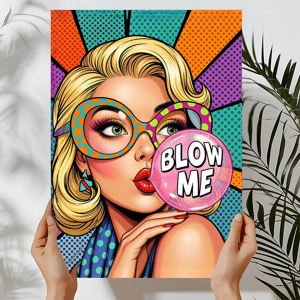 Blow Me - Pop Art Print