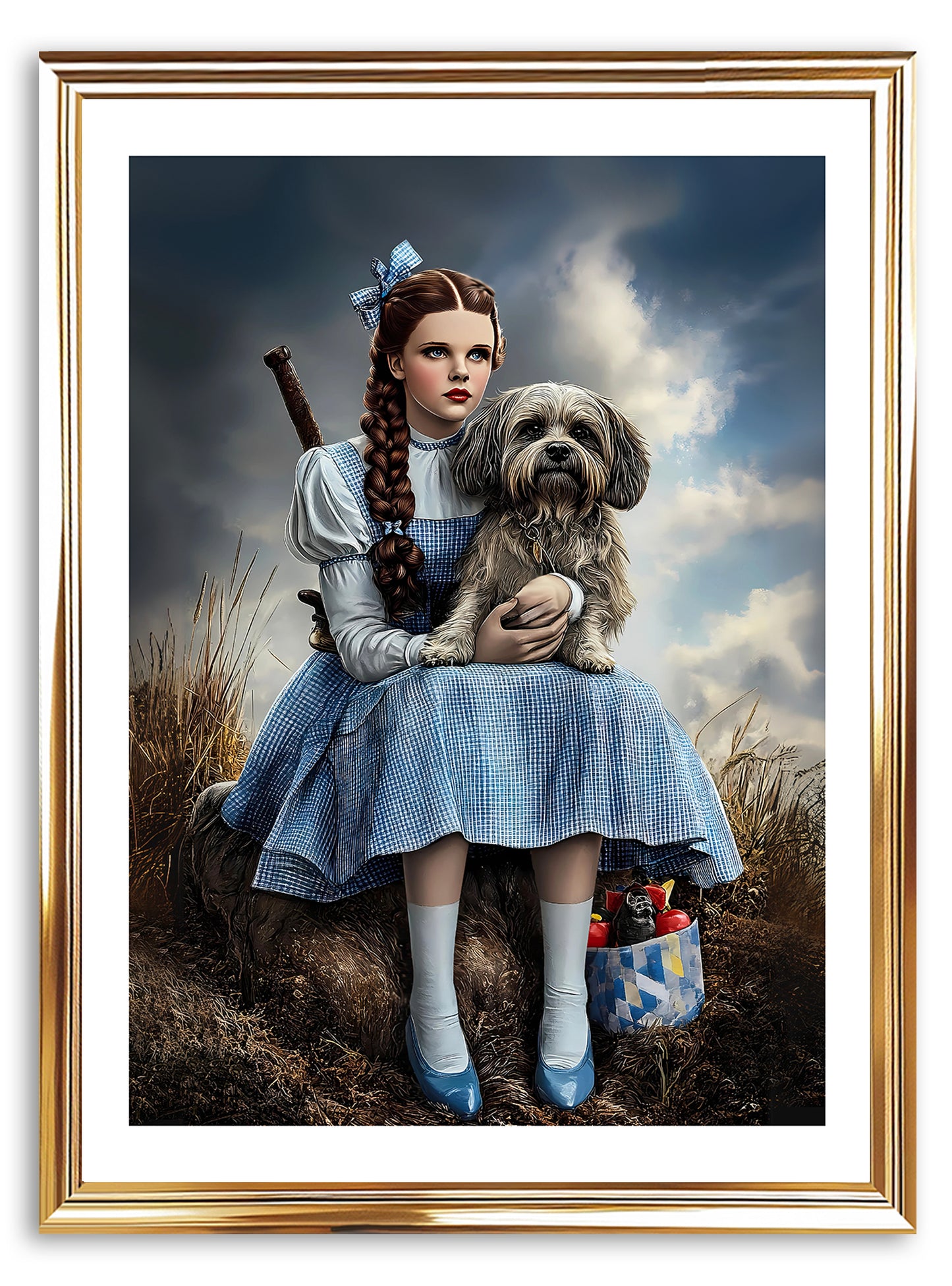 Dorothy & Toto Art Print