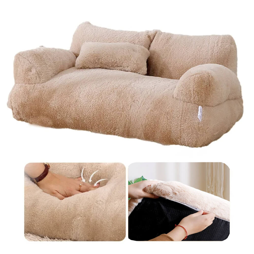 Plush Cosy Cat Couch - 3 Sizes