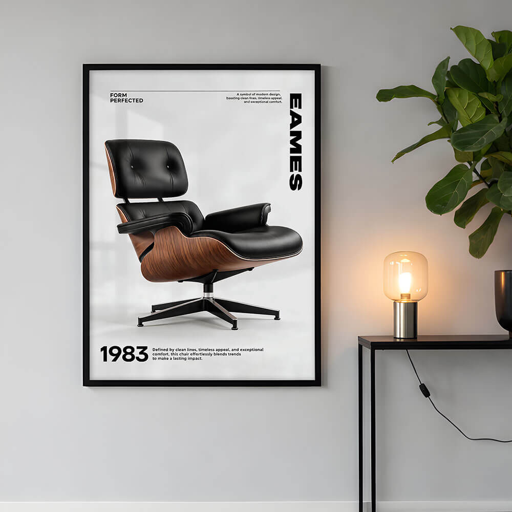Designer Chair Art Print (A)