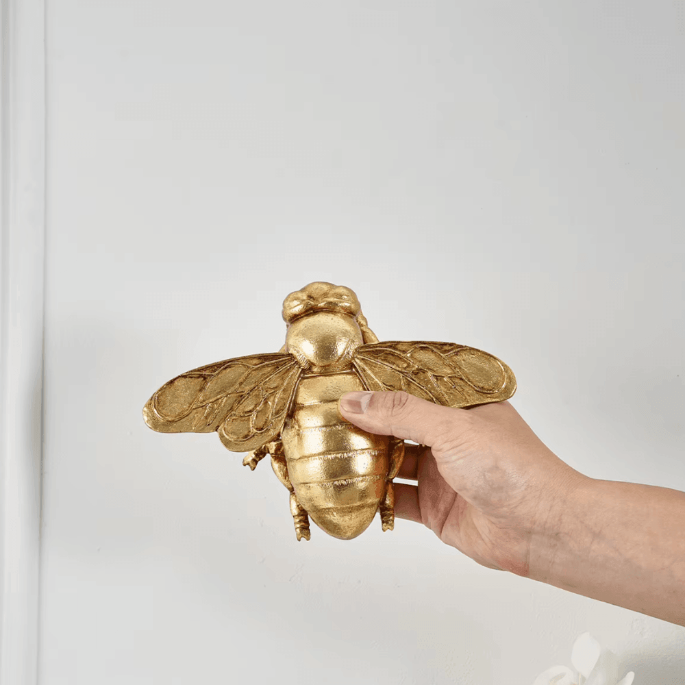 Golden Bee Wall Decor