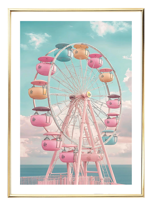 Ferris Wheel Art Print