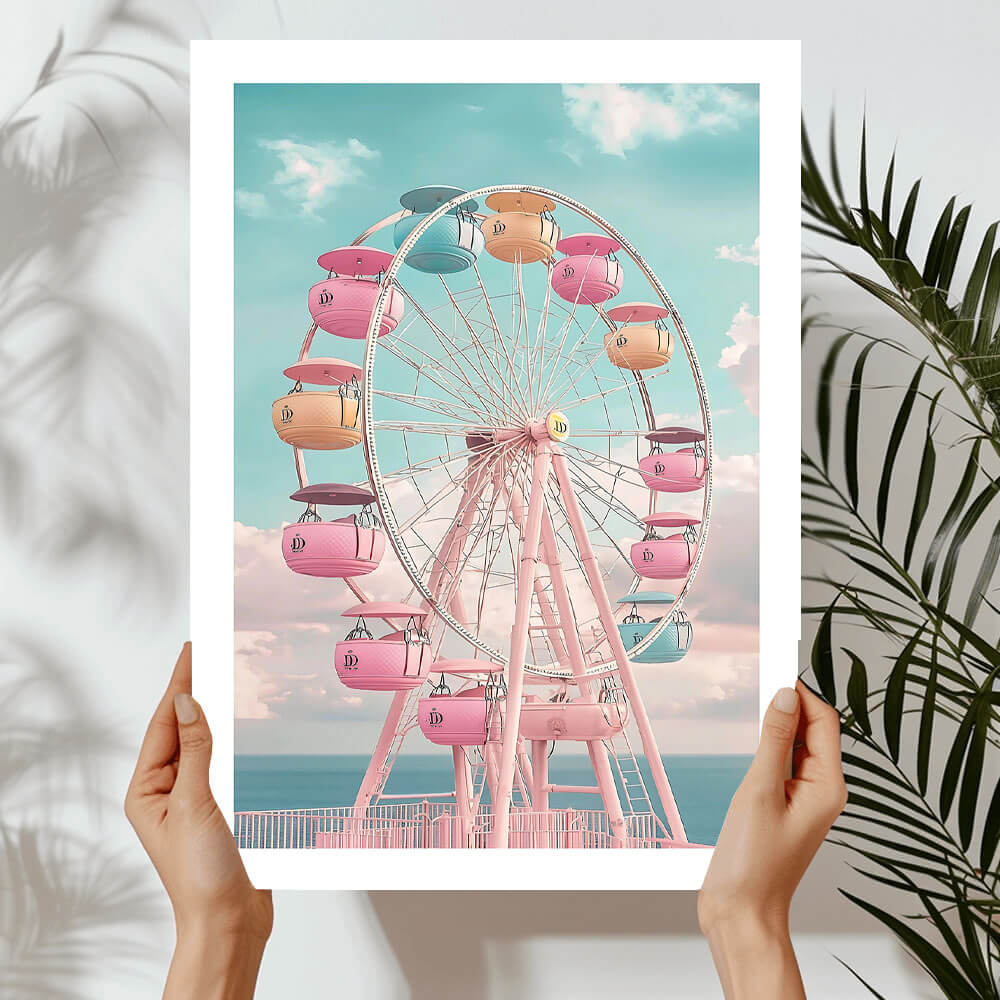 Ferris Wheel Art Print