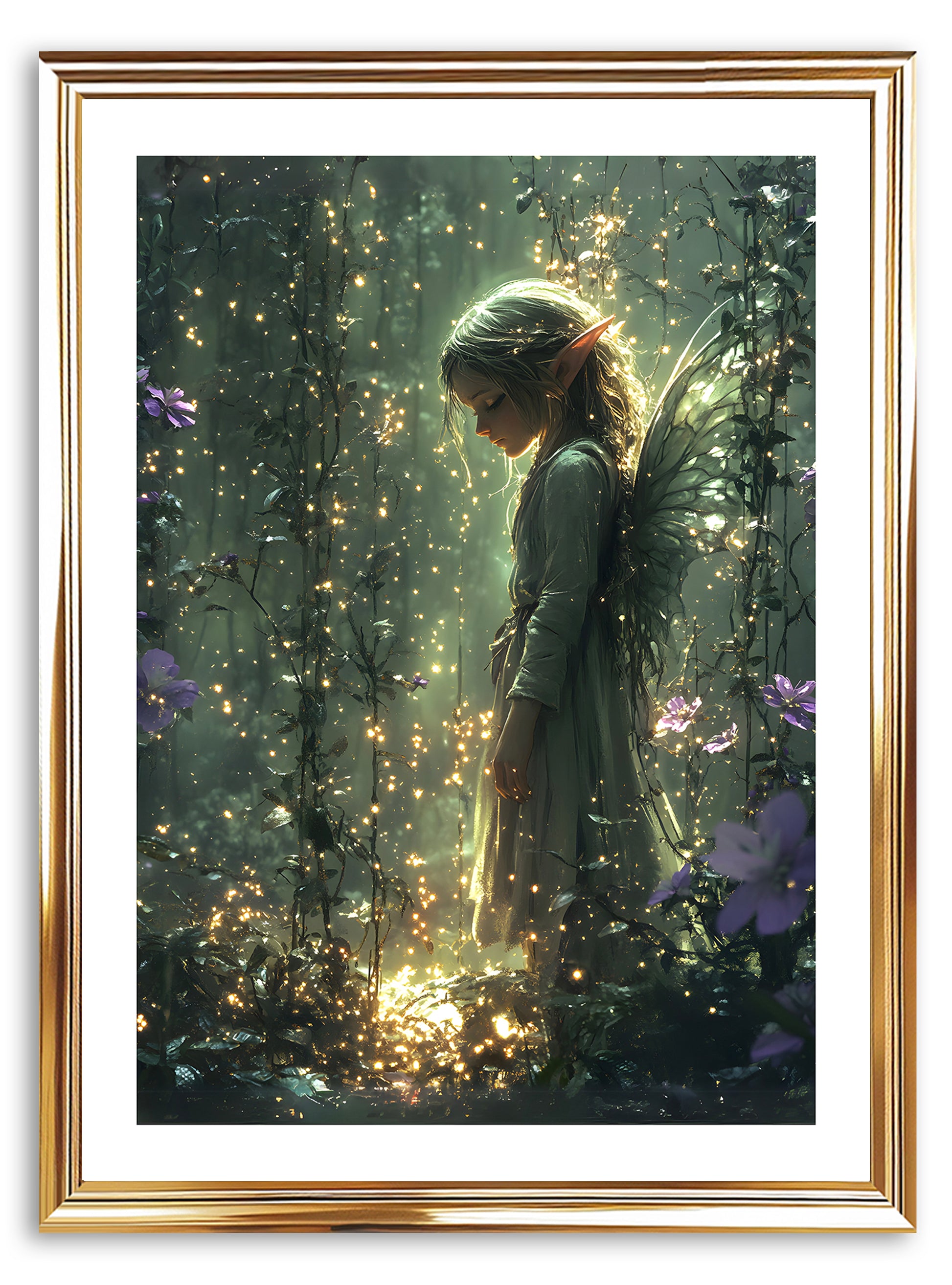 Firefly Garden Art Print