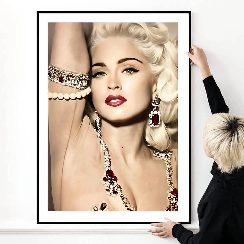 Starlet Madonna, Art Print