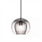 Pendelleuchte aus plissiertem Glas – 3 Farben
