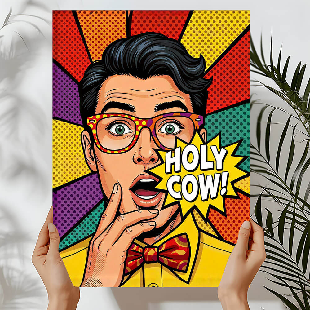 Bye - Pop Art-plakat