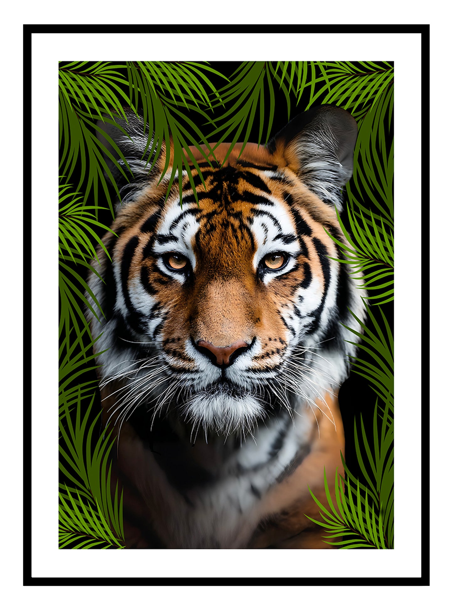 Tiger Love Art Print