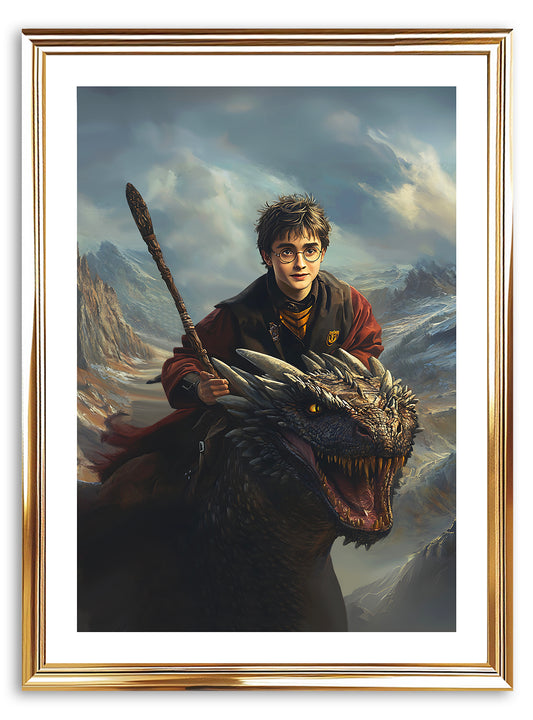 Harry - Dragon Art Print