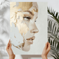 Golden Lady (B) kunsttryk
